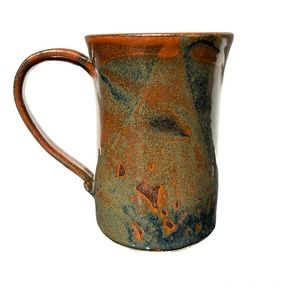 Large handcrafted ceramic mug 20oz rustic